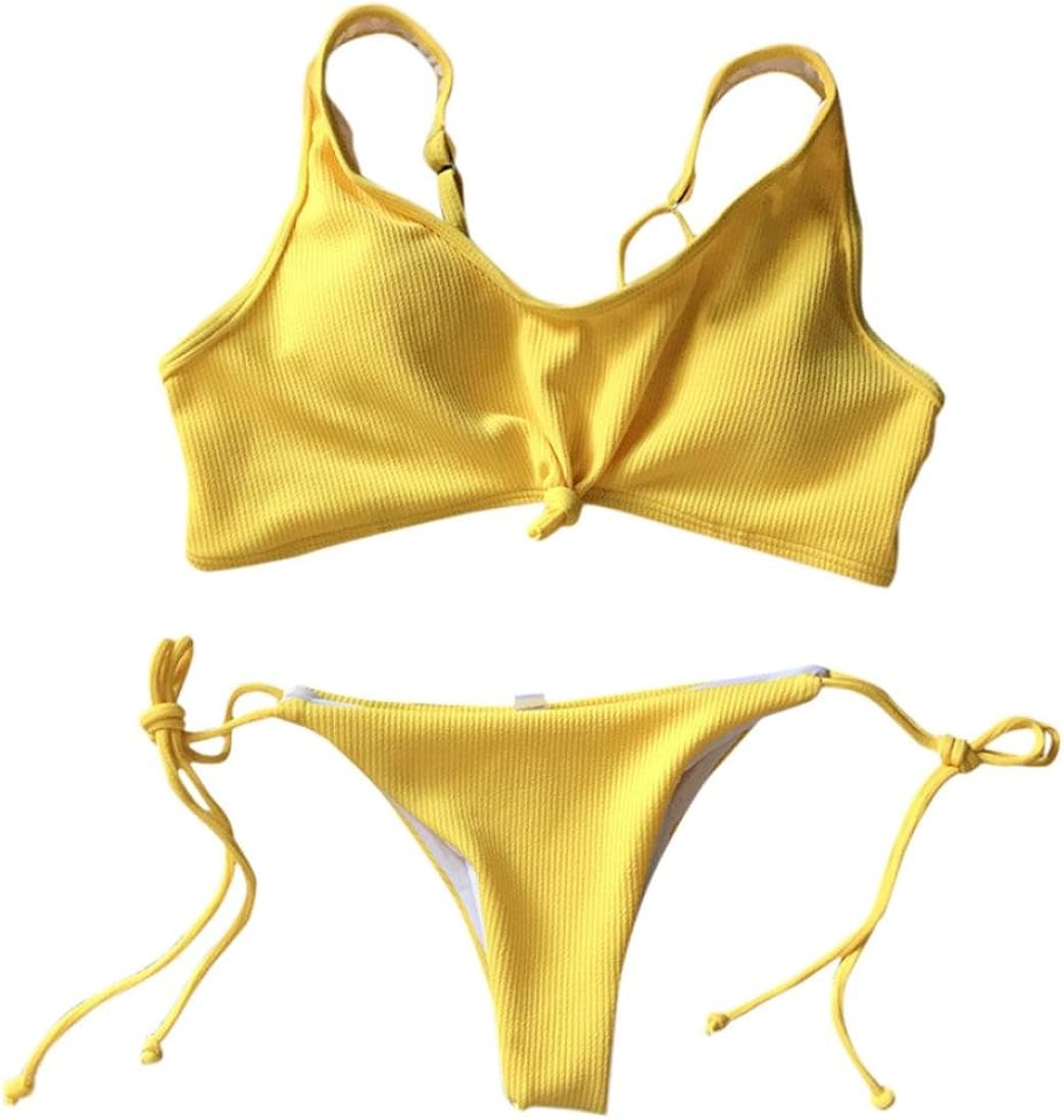 Logobeing 2018 Bikini Mujer Braga Alta PushUp Acolchada Sujetador