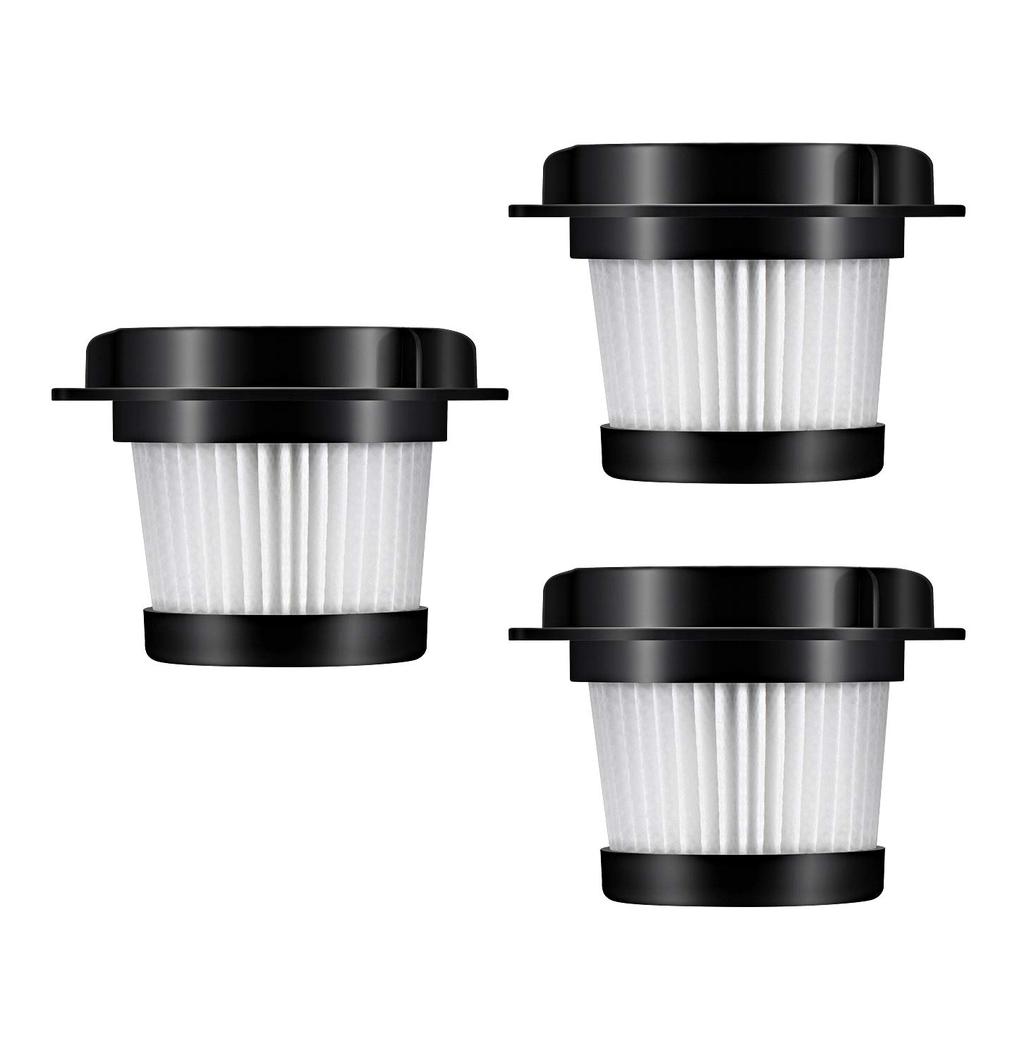 Buy Holife 3 Pack Vacuum Filters, Genuine Replacement HEPA Filters for