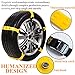 Car Snow Chains for Car Suv Truck,Anti Slip Tire Chain,Adjustable Universal Emergency Thickening Anti Snow Cables,Winter Driving Security Chains,Traction Mud Snow Chains-Fit for Tire Width: 185-295mm
