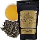 Harney & Sons Winter White Earl Grey | 16oz Bag of Loose Leaf Earl Grey Tea