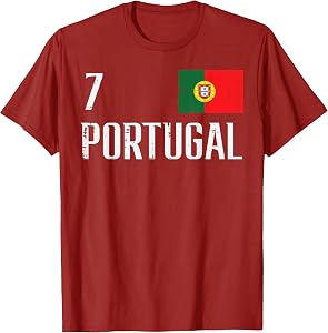 Portugal Portuguese Men Women Boys Girl Kids T-Shirt