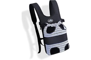 Wakytu Pet Carrier Backpack, Pet Front Dog Carrier Backpacks, Adjustable Pet Front Cat Dog Carrier Backpack Travel Bag, Legs Out, Easy-Fit for Traveling Hiking Camping for Small Cats Dogs
