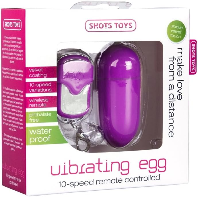Shots Toys 10 Speed Vibrating Egg Big With Remote Control - Image 3