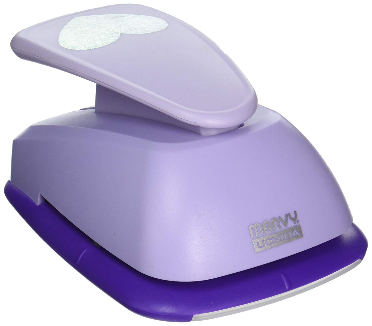 Uchida Clever Lever Giga Heart Craft Punch, Multi-Colour