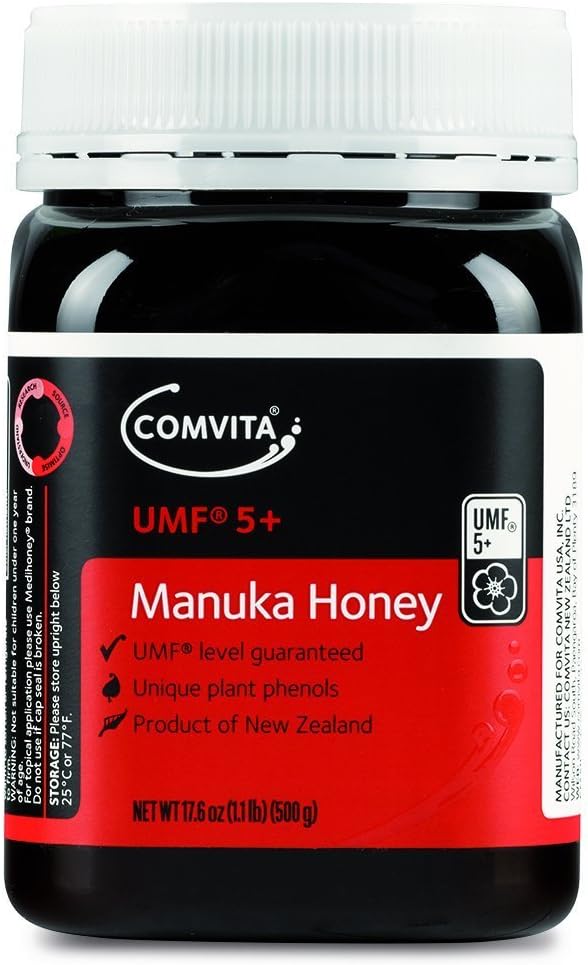 Comvita Active 5+ Manuka Honey 500g (Pack of 4)