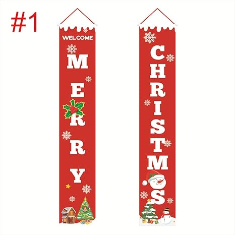 Eleano Banner Welcome Home Christmas Banners Flags Decoration