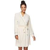 TAHARI Womens Lightweight Short Robe Bathrobe Sleepwear Soft Loungewear S-XXL