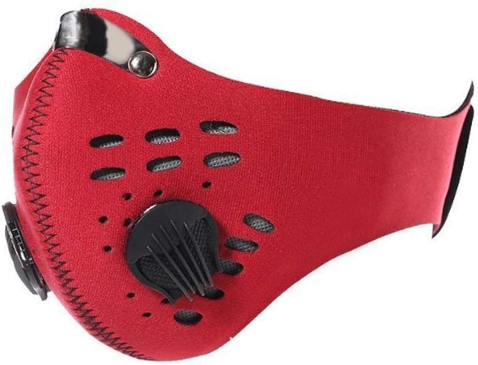 PM2.5 Respirator Sports Mask Breathing Dust Mouth Face Mask for Air Pollution,N99 Mask with Filters Reusable