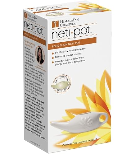 Lota Neti In Ceramica ANTICO IMPEX 250 Ml Rosso Crackle - Set Con 5 Bustine Di Sale - Rimedio Ayurvedico Per Allergie E Sinusiti - 4