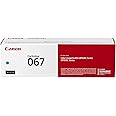 Canon 067 Cyan Toner Cartridge, Compatible to MF656Cdw, MF654Cdw, MF653Cdw, LBP633Cdw and LBP632Cdw Printers