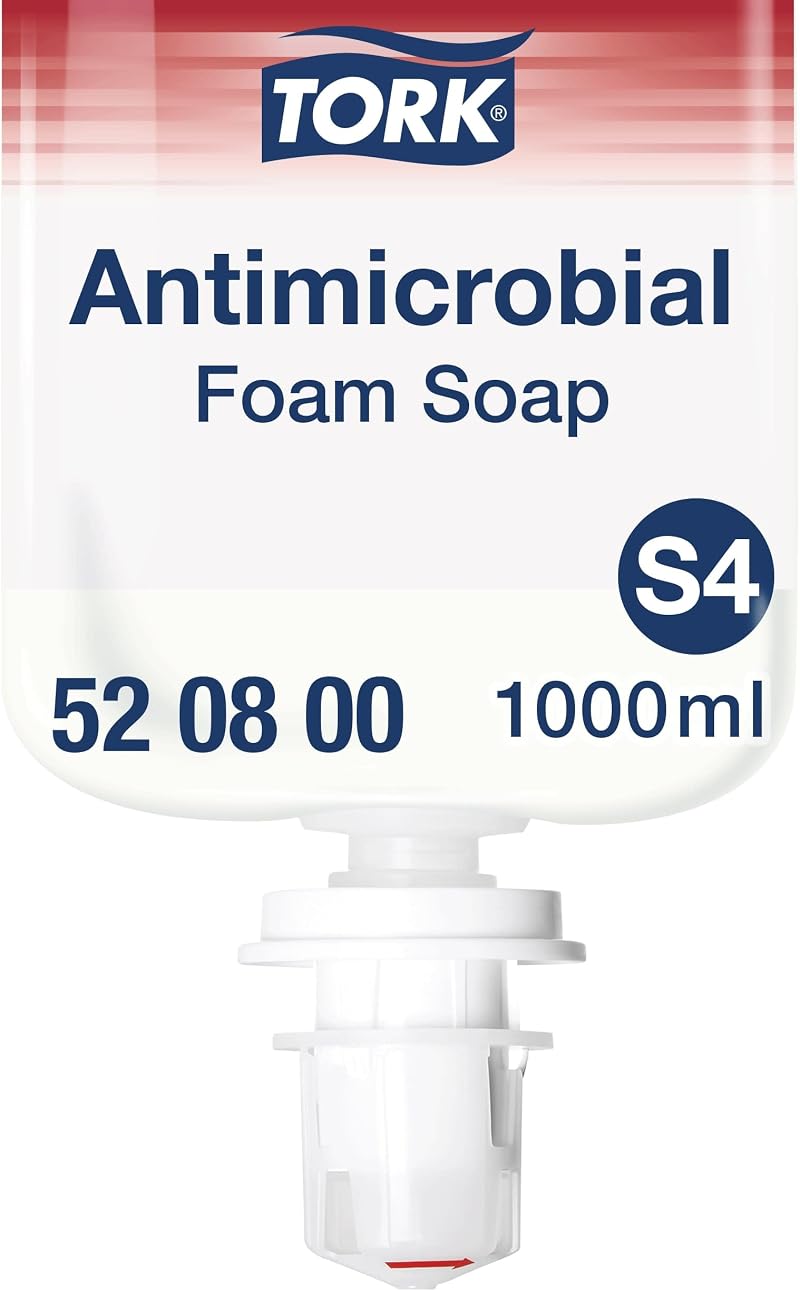 Tork Antimicrobial Foam Soap S4 Fragrance-Free 1000ml