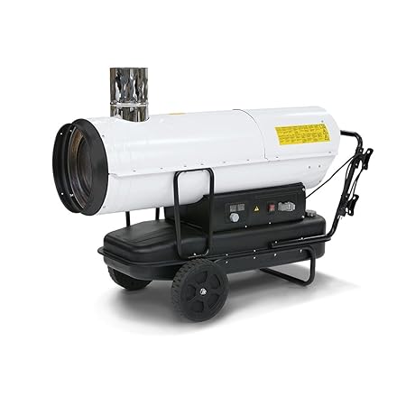 TROTEC Ölheizgebläse IDE 60 Heizkanone | Ölheizer | Ölbeheizung | Heizer (60 kW Heizleistung)