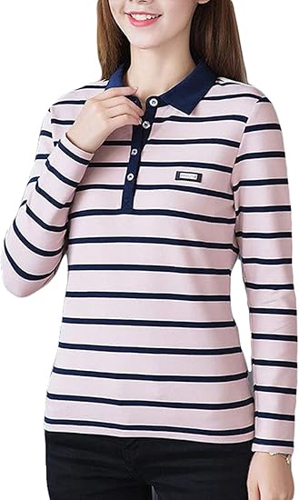 Amazon Mlbossレディース 長袖 Tシャツ ボーダー柄 ポロシャツ コットン トップス 春 秋 プルオーバー カットソー 大きいサイズ Tシャツ カットソー 通販 Amazon Mlbossレディース 長袖 Tシャツ ボーダー柄 ポロシャツ コットン トップス 春 秋 プルオーバー カットソー 大きいサイズ Tシャツ カットソー 通販
