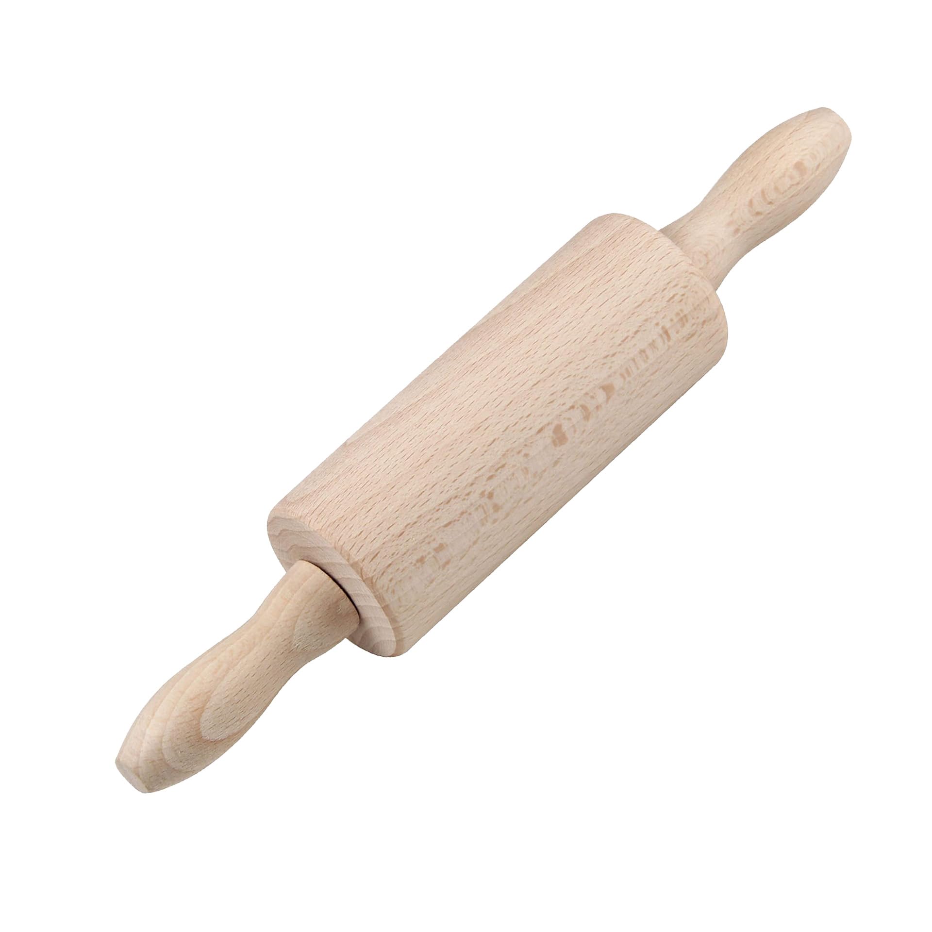Zenker Mini Rolling Pin - High-Quality Baking Roll Made of Beech Wood, 230 x 45 x 45 mm, Perfect for Baking Lovers