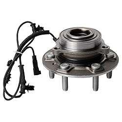 TRQ 2 Piece Front Wheel Bearing & Hub Assembly Set