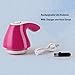 ZesGood Electric Rechargeable Lint Shaver with Charger and Head Brush, Rose Red