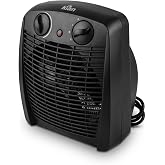 Kian Aquecedor Elétrico AQ-100 1800W 220V Preto com 2 Níveis de Aquecimento e Termostato