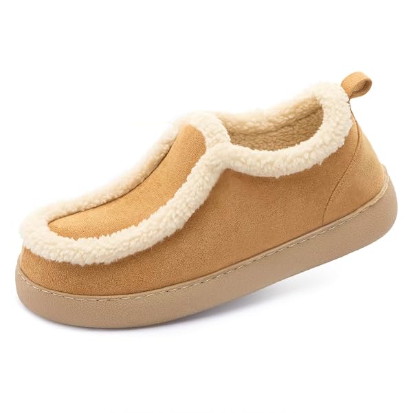 ZIZOR WOMEN’S WINTER BOOTIE SLIPPERS HOUSE SHOES –...