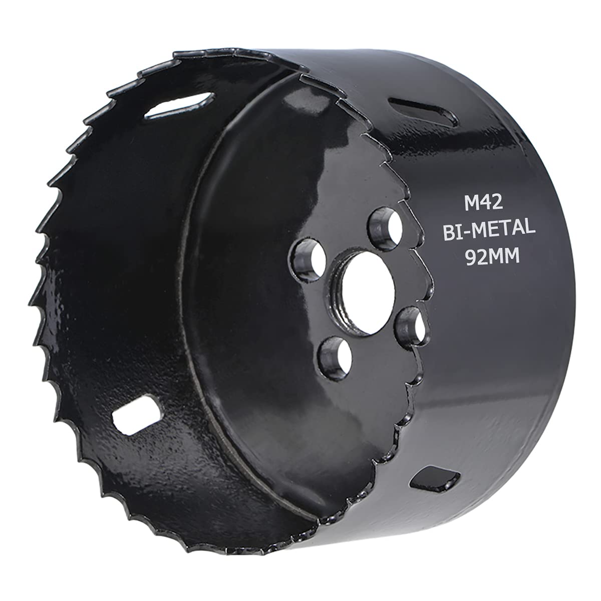 SagaSave 3.62 inch 92 mm Hole Saw Blade, Corn Hole Drilling Cutter for Stainless Steel Cornhole Carbon Steel & BI-Metal Heavy Duty Steel