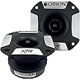 ORION XTR Series XTR350HP 4.5” Big Motor Super Tweeter | Aluminum Diaphragm, 1” Voice Coil, 125W RMS, 500W Max, Built-in Crossover - High Performance, Pro Car Audio Tweeter (Pair)