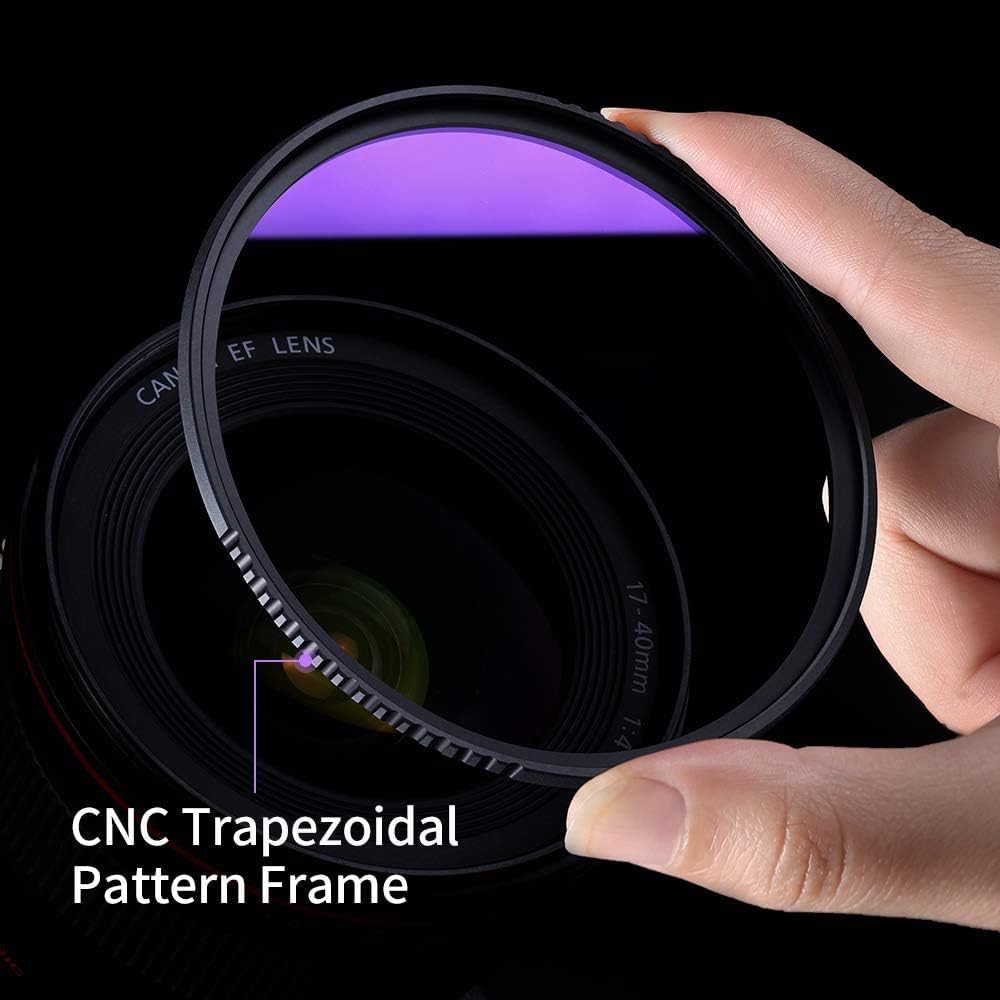 K&F CONCEPT 86MM UV Filter Ultra Slim Japan Optics Multi Coated Ultraviolet Protection Lens Filter (Nano-K Series) - Image 5