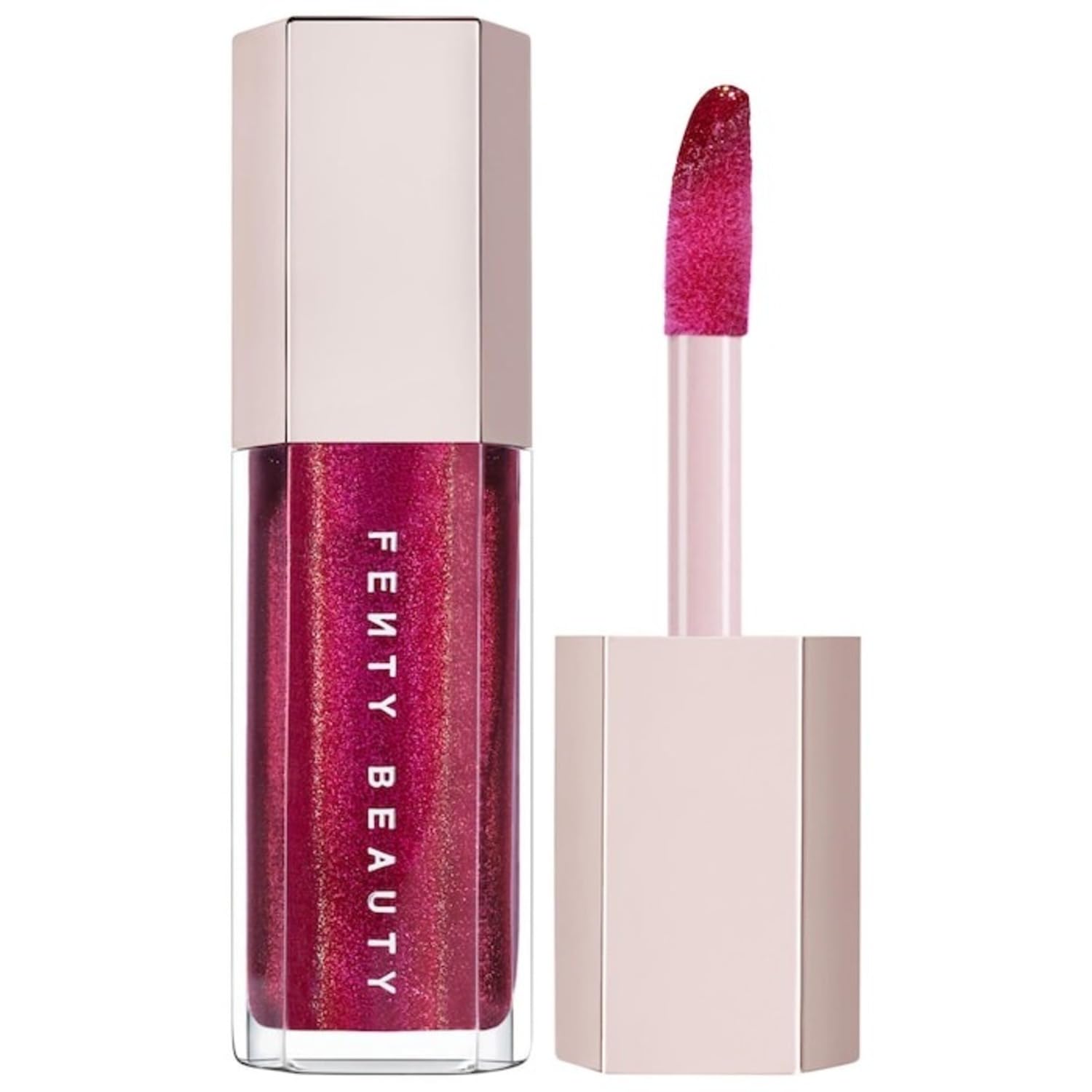 Fenty Beauty by Rihanna Gloss Bomb Universal Lip Luminizer Fuchsia Flex,  Oz