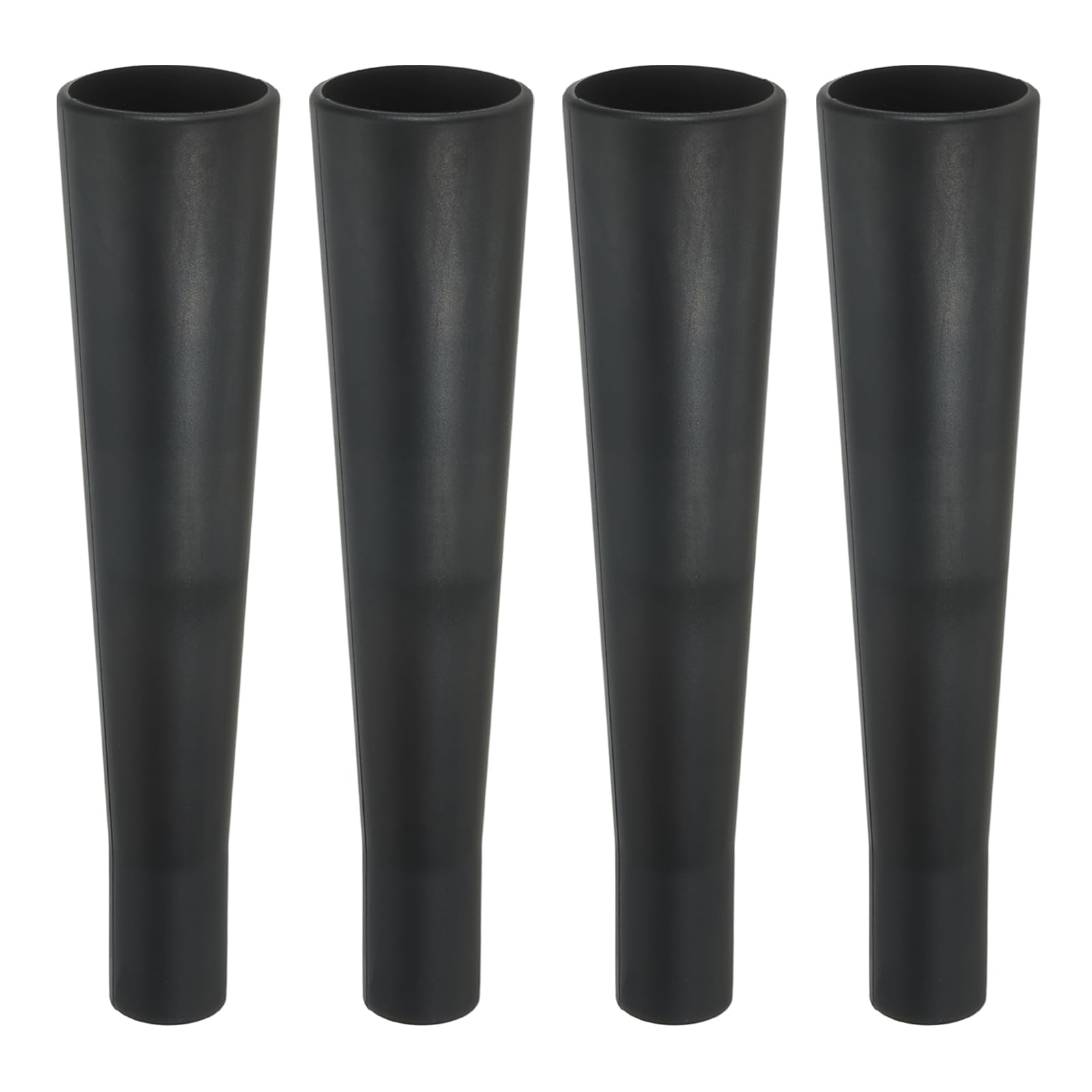 PATIKIL Baseball Batting Tee Replacement 4 Pack Rubber Cup Ball Rest for Baseball Softball Practice Training Hitting, Black