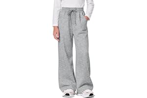 Hvididan Girls Straight Leg Sweatpants Baggy Sweatpants Teen Girls 5-14Y