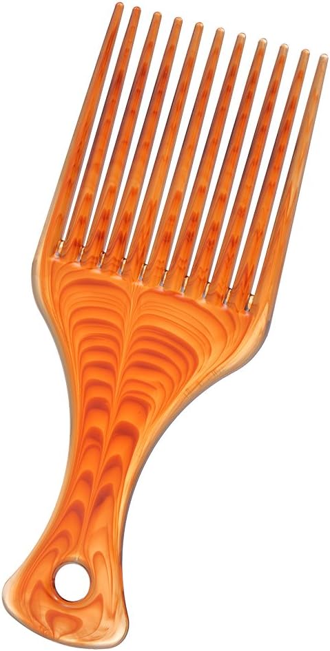 Plastic Hair Comb Insert Afro Hair Pick Comb Hairbrush Hair Fork Comb Brushes Hairdressing Styling Tool For Man & Woman