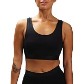 TomboyX Essentials Soft Bra for Women, Cotton Blend, Full Coverage Wireless Bras, Low Impact with Scoop Neck and No Padding