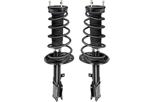 ECCPP Complete Struts Spring Assembly Rear Struts Shock Absorber FWD Fit for 2002-2006 for Toyota Camry,2004-2006 for Lexus Es330, 2004-2006 for Toyota Solara Set of 2