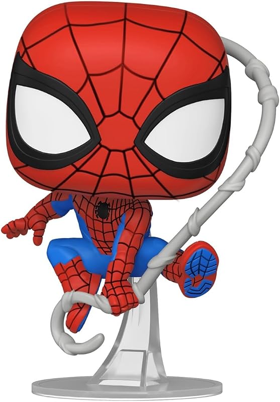 Funko Pop! Marvel: Friendly Neighborhood Spider-Man - Doutor Estranho - Homem-Aranha - (Final Suit) - Animated Spiderman TV - Figura de Vinil Colecionável - Ideia de Presente - Merchandise Oficial