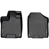 SMARTLINER Custom Fit Floor Mats 1st Row Liner Set Compatible with 2019-2025 Honda Passport