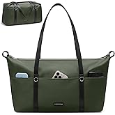 LOVEVOOK Work Tote Bag for Women, Convertible Gym & Travel Weekender Bag with Large Cup Holder, Carry On Teacher Tote
