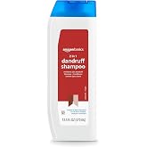 Amazon Basics Anti-Dandruff 2-in-1 Shampoo and Conditioner for Men, Itch and Flake Control, Smooth Spice Scent, pH Balanced, Paraben-Free, Safe for All Hair Types, 12.5 Fl Oz (Previously Solimo)