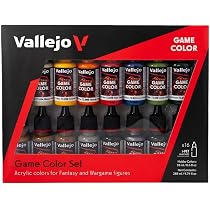 Amazon.com: Vallejo - Game Color Introduction Set | Starter Set ...