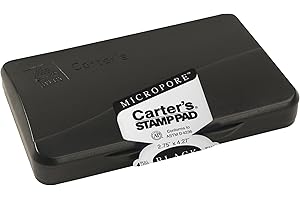 Micropore(R) Stamp Pads, 2-3/4" x 4-1/4", Black