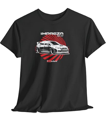 Subaru Official World Rally Team T Tee Shirt Impreza Sti WRX Boxer