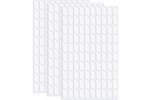 CANAREEN 300Pcs Double Sided Adhesive Dots, Removable Clear Dots Sticky Tack, Waterproof No Trace Dots Adhesive Putty for Wall Hanging Crafts, Balloons Party Decorations Poster Picture Festival Decoration