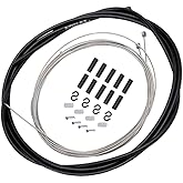 Bestgle Universal Mountain Bike Shift Cable Kit and Housing Set Bicycle Gear Shift Derailleur Cable Stainless Steel Replaceme