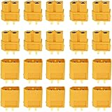 AMASS 10 Pairs XT60 XT-60 Male Female Bullet Connectors Power Plugs for RC Lipo Battery