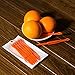6PCS Easy Orange Citrus Peeler in Bright Orange Color Kitchen Tool