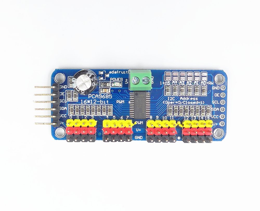 Mua JZKÂ® PCA9685 16-Channel 12-bit PWM Servo Motor Driver IIC Module ...