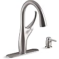 Kohler K-R72511-SD-VS Mazz Kitchen Sink Faucet, Vibrant Stainless