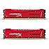 Kingston HyperX Savage 16GB Kit (2x8GB) 2400MHz DDR3 Non-ECC CL11 DIMM XMP (HX324C11SRK2/16)