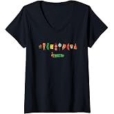 Women's Eric Carle The Very Hungry Caterpillar Feast Children's Book V-Neck T-Shirt