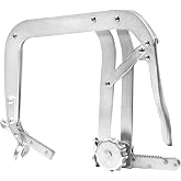 SMOTIVEPRO Heavy Duty Valve Spring Compressor Tool for Larger Engine | 10" (250mm) Throat Capacity, Fits Large OHV &amp; L Cylinder Head Engines, 360&deg; Rotary Knob for Easy Adjustment