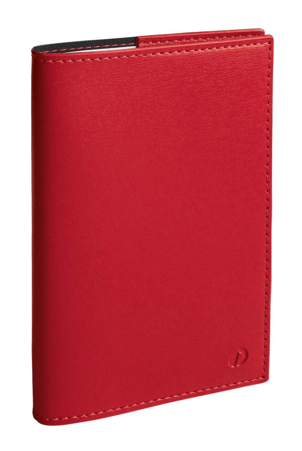 Quo Vadis - Diary - 2025 - President Prestige - Weekly Planner - French - Soho - Red - 13 months from December to December - 21 x 27 cm - Clairefontaine Ivory Paper - Made in France
