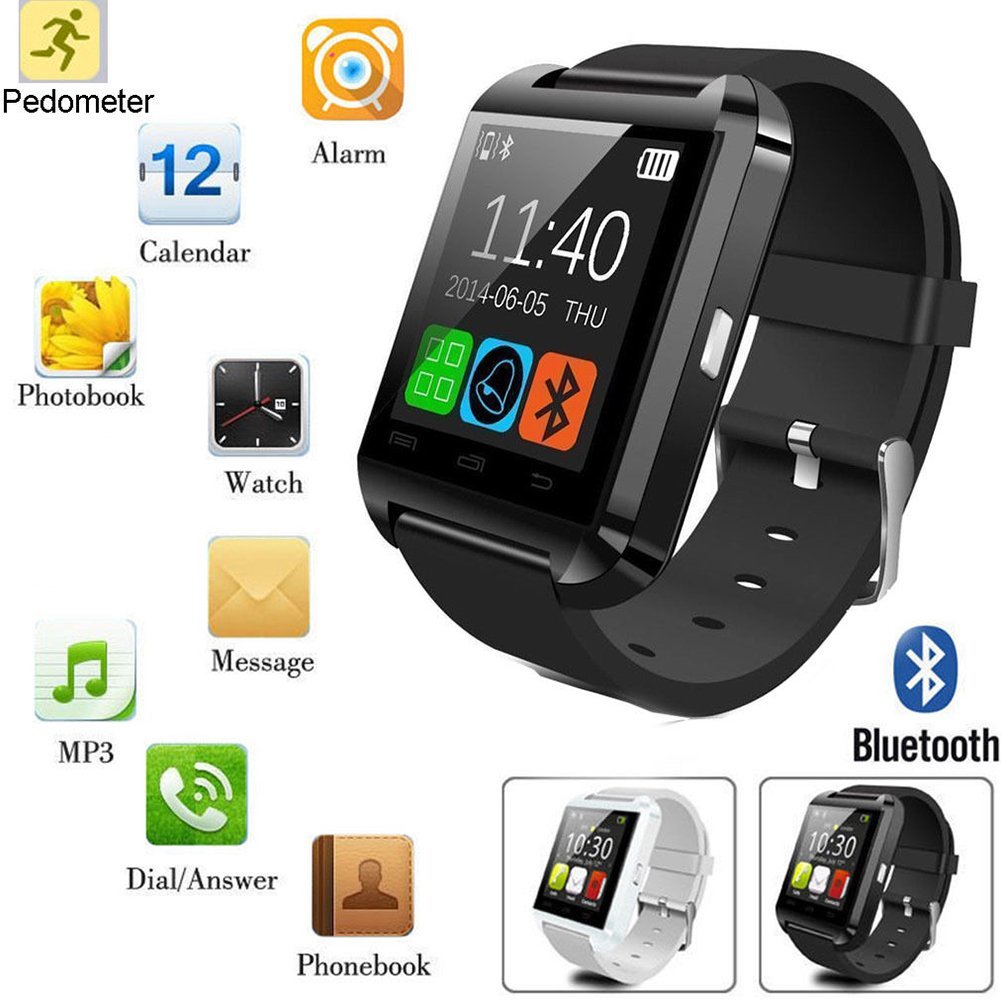 Sunshop® U8 Sport con Bluetooth Reloj inteligente Wrist ...