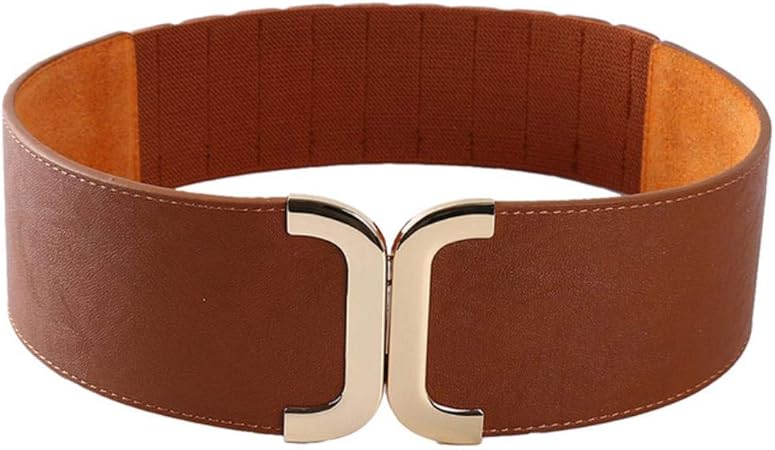 Ceinture large femme camel Outlet